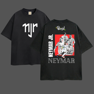 Neymar Premium Oversized T-Shirt – Midnight Black (Copy)