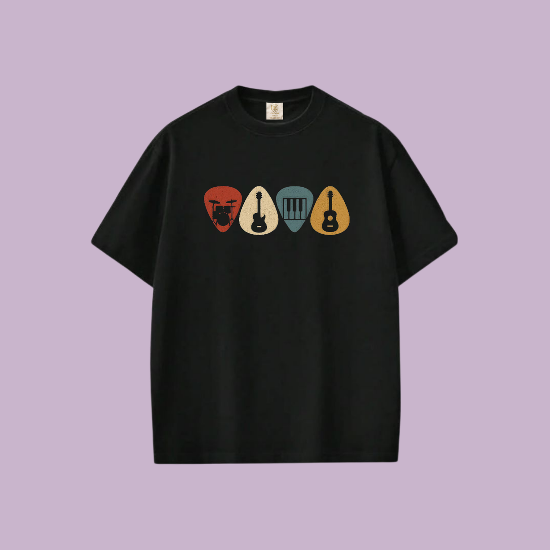Premium Oversized T-Shirt – Midnight Black (Copy)