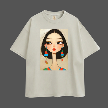 Ladies dropsholder. color: off white